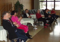 Aamujumpaa Kuntorannassa