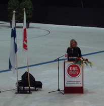 Juhlapuhuja Maria Guzenina-Richardson